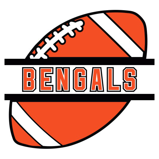 Football Cincinnati Bengals Logo vinyl decal